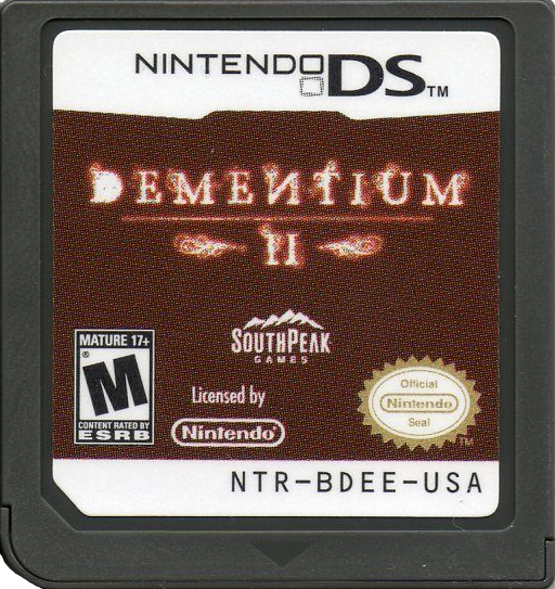NDS Dementium II 2 - LOOSE CART ONLY