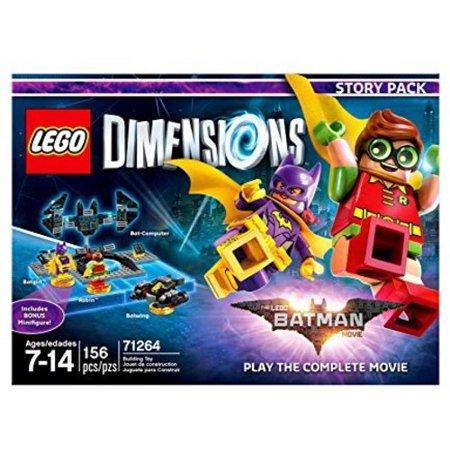 LEGO Dimensions - Story Pack - 71264 - The LEGO Batman Movie - Batgirl, Robin, Batwing and Bat Computer - NEW