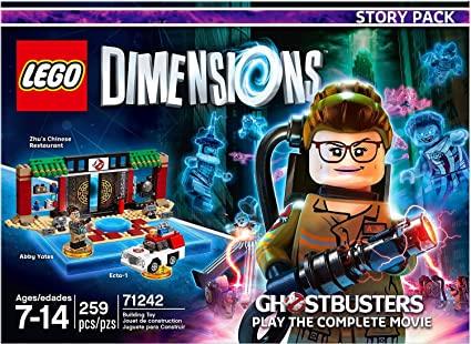 Lego Dimensions - Story Pack - 71242 - Ghostbusters 2016 - Abby Yates, Ecto 1, and Zhu's Chinese Restaurant Playset - NEW