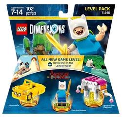 LEGO Dimensions - Level Pack - 71245 - Adventure Time - Finn the Human, Ancient War Elephant and Jakemobile - NEW