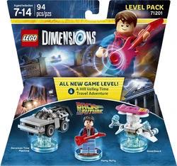 LEGO Dimensions - Level Pack - 71201 - Back to the Future - Marty McFly, DeLorean Time Machine and Hoverboard - NEW