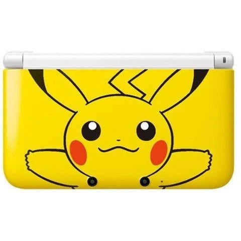 3DS 3DSXL Nintendo 3DS XL System - HW - Pikachu Edition - Yellow w/ T-Pose Pikachu - USED