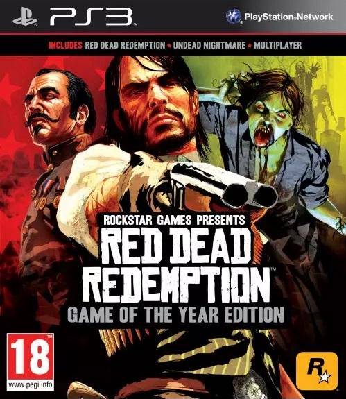PS3 Red Dead Redemption - Game of the Year Edition - PAL IMPORT