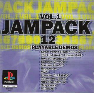 PS1 PlayStation Underground - Jampack Vol. 1 - Demo Disc