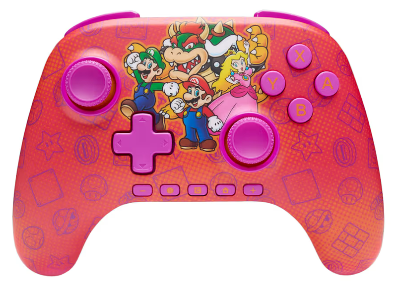 NS2 NS Switch 2 Controller (3rd) - Wireless - PowerA Advantage - Mario ...