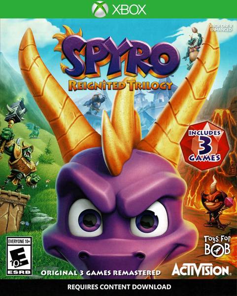 XB1 Spyro Reignited Trilogy
