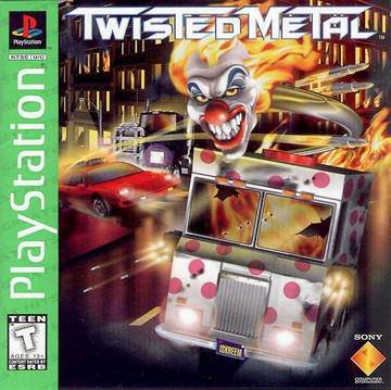 PS1 Twisted Metal - JEWEL CASE - GREATEST HITS