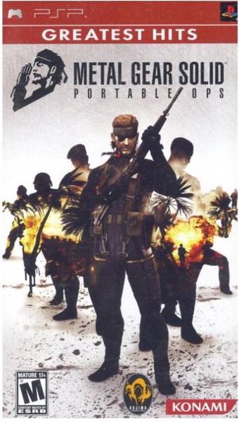 PSP Metal Gear Solid - Portable Ops