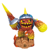 Skylanders - SuperChargers - Figure - Engine Base - Fire - Lava Lance Eruptor - Lava Golem Guy with Lava Lance - 87536888 - USED