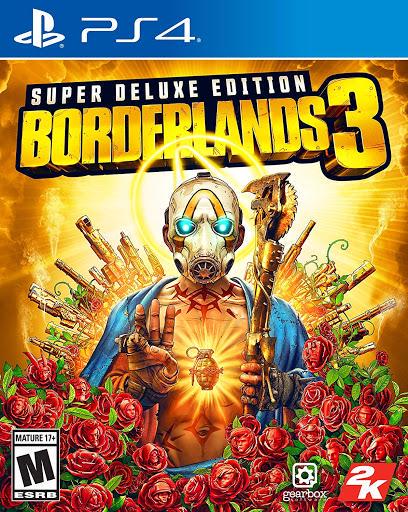 PS4 Borderlands 3 - Super Deluxe Edition - Complete with Slipcover, Steelbook and Game - DLC MAY NOT BE INCLUDED