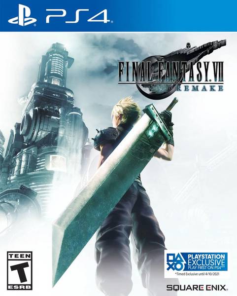 PS4 Final Fantasy VII 7 - Remake