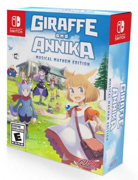 NS Giraffe and Annika - Musical Mayhem Edition - Complete with Game, Artbook and OST
