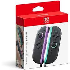 NS2 Joy-Con 2 (1st) - Set of 2 - Light Purple / Light Green - NEW