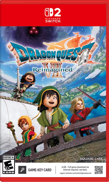 NS2 Dragon Quest VII Reimagined - GAME-KEY CARD