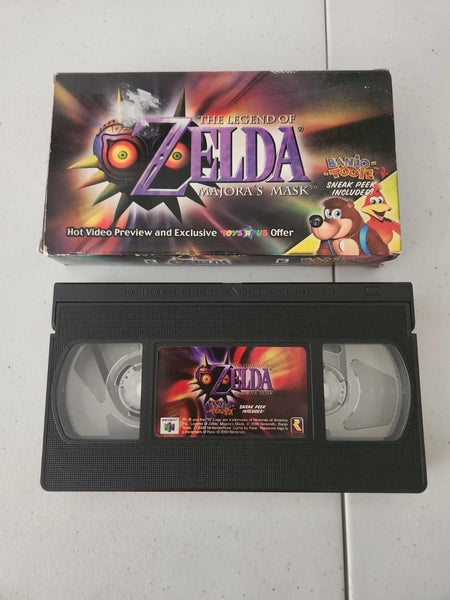 VHS - Toys R Us - Majora's Mask and Banjo Tooie Preview - USED