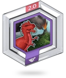 Disney Infinity - 2.0 - Power Disc - Paintbrush / Skydome or Texture - Forgotten Skies - INF-4000126 - USED
