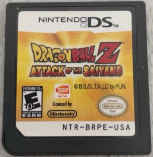 NDS Dragon Ball Z - Attack of the Saiyans - LOOSE CART ONLY