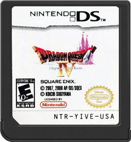 NDS Dragon Quest IV 4 - Chapters of the Chosen - LOOSE CART ONLY