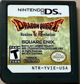NDS Dragon Quest VI 6 - Realms of Revelation - LOOSE CART ONLY