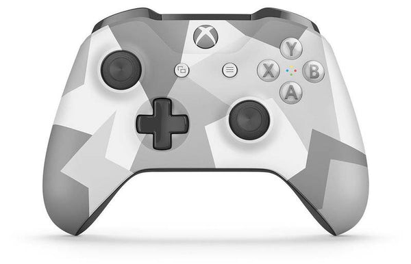 XB1 Xbox One - Controller (1st) - Wireless - Winter Forces - White and Gray - USED