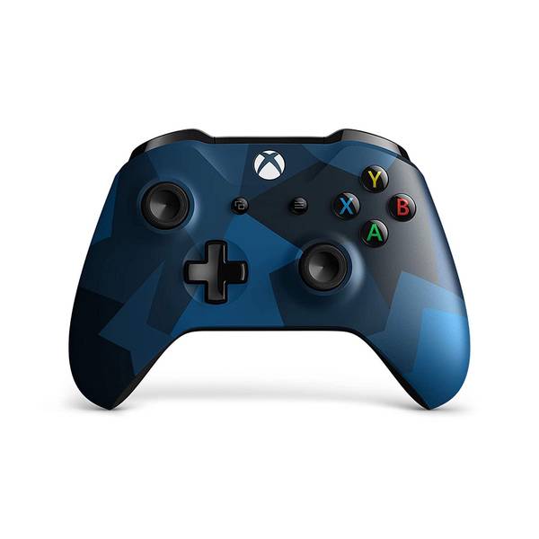 XB1 Xbox One - Controller (1st) - Wireless - Midnight Forces 2 - Blue and Black - USED