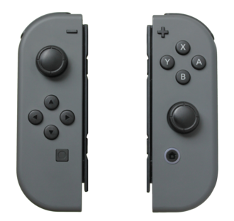 NS Joy-Con (1st) - Set of 2 - Gray / Gray - USED