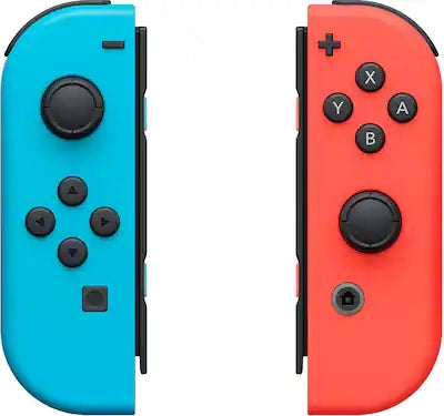 NS Joy-Con (1st) - Set of 2 - Neon Blue / Neon Red - USED