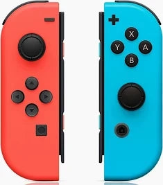 NS Joy-Con (1st) - Set of 2 - Neon Red / Neon Blue - USED