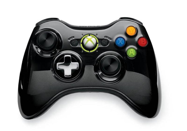 X360 Controller (1st) - Wireless - Chrome Black - USED