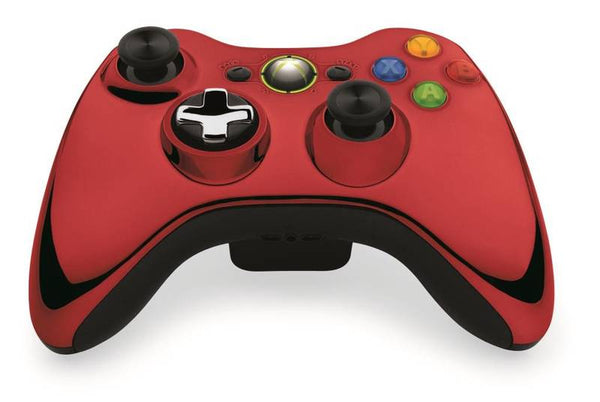 X360 Controller (1st) - Wireless - Chrome Red - USED