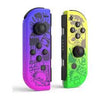NS Joy-Con (1st) - Set of 2 - Splatoon 3 - Blue-Purple Gradient / Yellow-Green Gradient - USED
