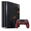 PS4 PlayStation 4 Pro - System HW - 1 TB - Monster Hunter World Limited Edition / Rathalos Edition with Matching Controller - USED