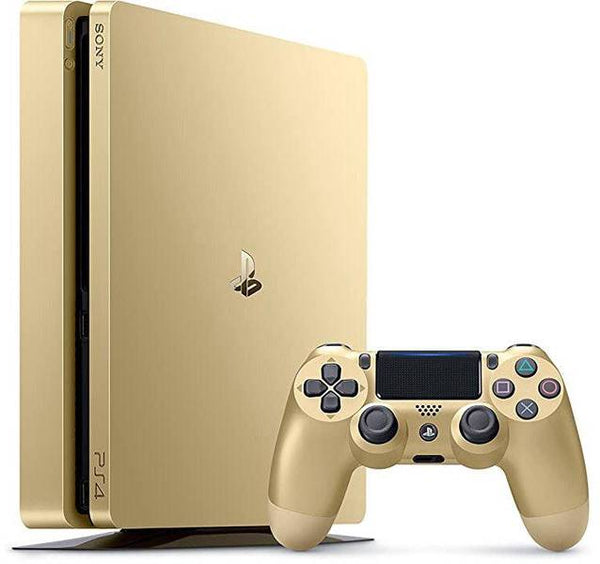 PS4 PlayStation 4 - System HW - Slim Model - 1 TB - Gold - USED