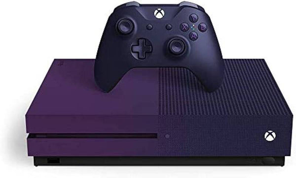XB1 XB1S Xbox One S - System HW - 1 TB - Fortnite Limited Edition with Matching Controller - Purple - USED
