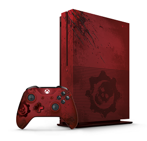 XB1 XB1S Xbox One S - System HW - 2 TB - Gears of War 4 Limited Edition with Matching Controller - USED