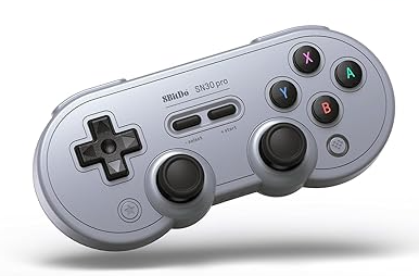 NS PC Apple Android - SN30 Pro Bluetooth Controller (3rd) - Wireless - 8BitDo - Gray - NEW