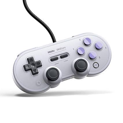 PC Android - SN30 Pro Controller (3rd) - Wired - 8BitDo - SNES Edition - USED