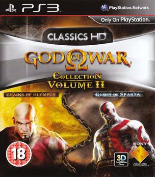PS3 God of War Collection - Volume II 2 / Origins Collection - Chains of Olympus + Ghost of Sparta - PAL IMPORT