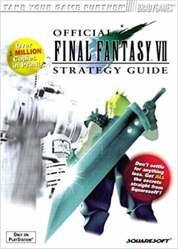 Official Game Strategy Guides - Final Fantasy VII / 7 - BradyGames