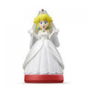 Amiibo - Red Base - Wedding Peach - Super Mario Bros - Blonde looking surprised to be getting married in a wedding dress - USED