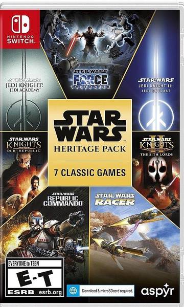 NS Star Wars Heritage Pack - 7 Classic Games