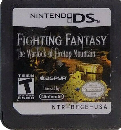 NDS Fighting Fantasy - The Warlock of Firetop Mountain - LOOSE CART ONLY