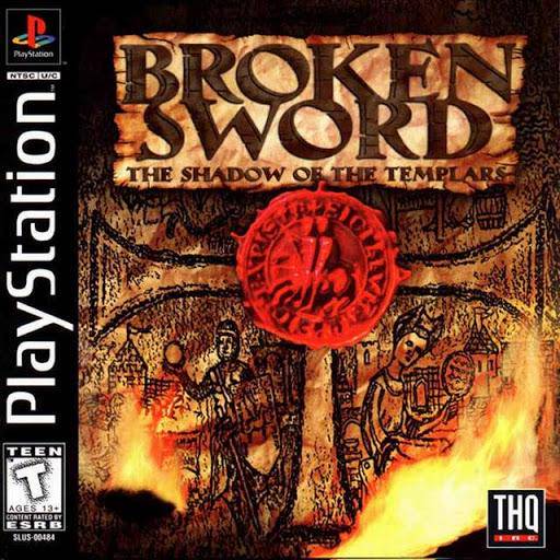 PS1 Broken Sword - The Shadow of the Templars