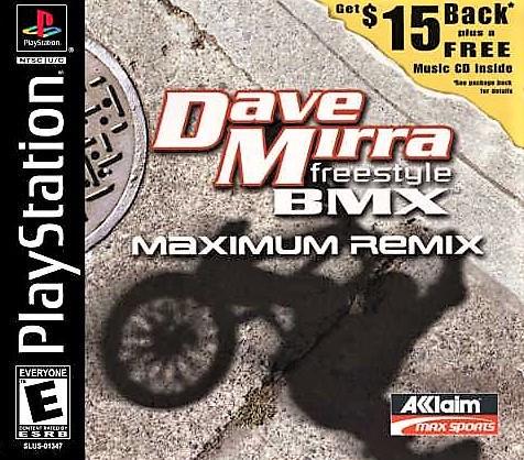 PS1 Dave Mirra - Freestyle BMX Maximum Remix
