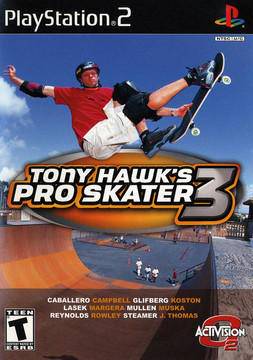 PS2 Tony Hawk's Pro Skater 3
