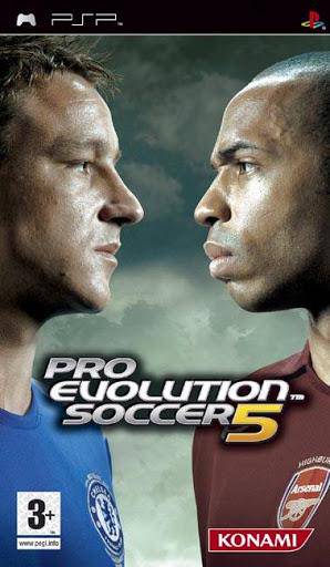 PSP PES Pro Evolution Soccer 5 / World Soccer - Winning Eleven 9 - PAL IMPORT