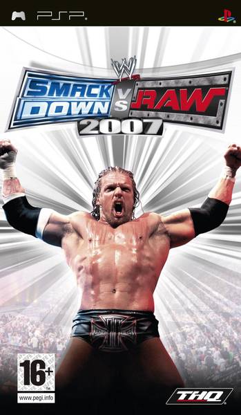 PSP WWE SmackDown vs. Raw 2007 - PAL IMPORT