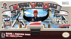 Wii Kevin VanDam - Big Bass Challenge - Game and Fishing Rod