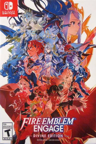 NS Fire Emblem - Engage - Divine Edition - Complete in Box with Game, Steelbook, Art Book, Art Cards, and Poster