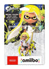 Amiibo - Black Base - Splatoon - Inkling Yellow - Yellow Inkling Girl with Tri Stinger Gun - NEW
